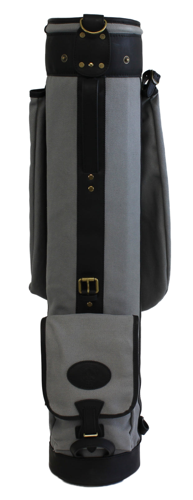 6.5&quot; Vintage Grey Canvas Carry Golf Bag | Louisville Golf