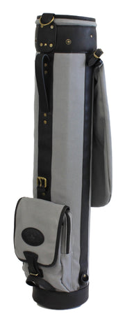 6.5&quot; Vintage Grey Canvas Carry Golf Bag | Louisville Golf